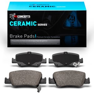 Toyota Corolla Brake Pads - Rear - R1 Concepts - Ceramic - `09-`15